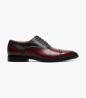 Stacey Adams Reynolds Cap Toe Oxford | Burgandy