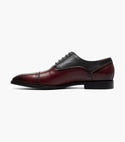 Stacey Adams Reynolds Cap Toe Oxford | Burgandy