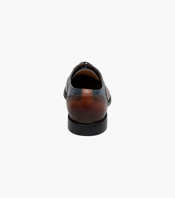 Stacey Adams Reynolds Cap Toe Oxford | Burgandy