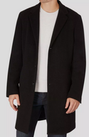 Tommy Hilfiger Addison Wool Blend Coat | Black