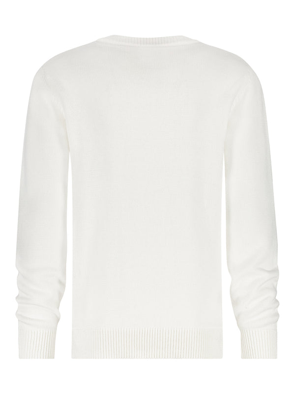 A Fish Named Fred Cable Pullover | Cream