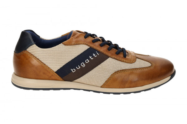 Bugatti Sneaker | Cognac/Beige