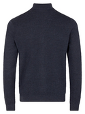 Bruun & Stengade Full Zip Sweater, Thunder - Caswell's Fine Menswear