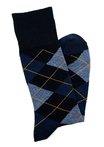 Knotz Fancy Socks | Navy