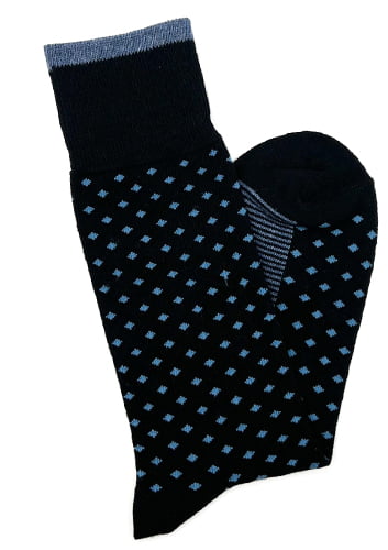 Knotz Fancy Socks | Navy