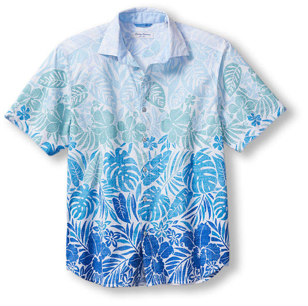 Tommy Bahama Shirt Day Break Ombre | Victoria Blue - Caswell's Fine Menswear