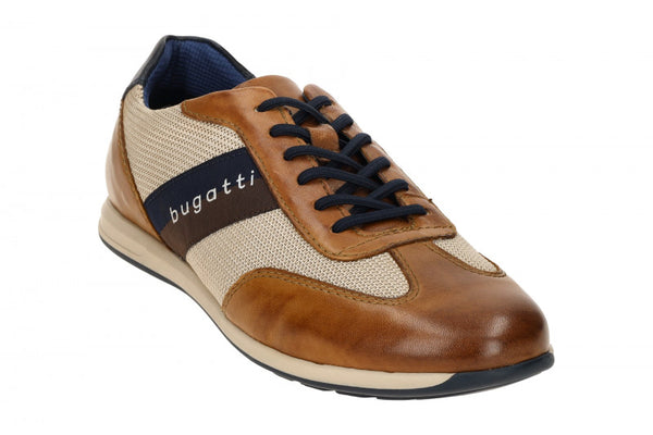 Bugatti Sneaker | Cognac/Beige