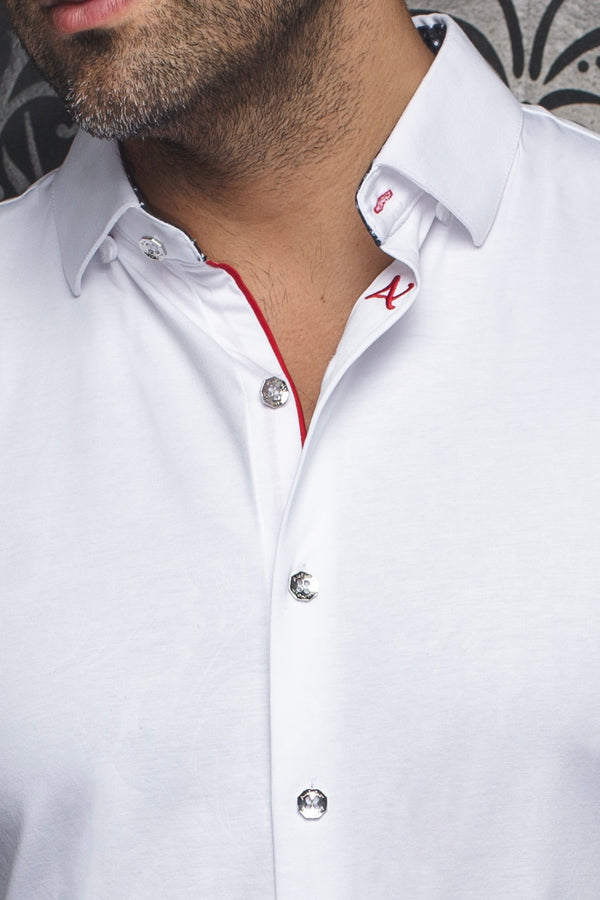 Au Noir 360° Stretch Shirt | DUNN, White