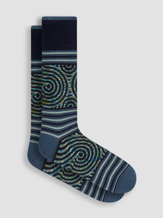 Bugatchi Socks Made in Italy | Navy