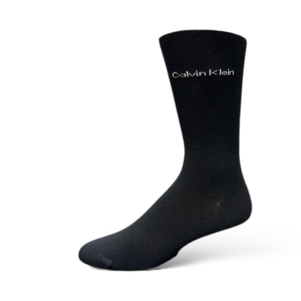 Chaussettes en coton égyptien Calvin Klein - Noir