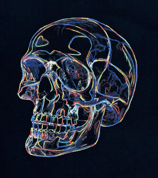 Robert Graham T-Shirt Glowing Skull | Black