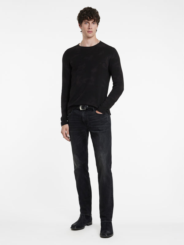 John Varvatos Crew Ozone Washed | Noir