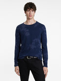 John Varvatos Crew Ozone Washed | Ink Blue