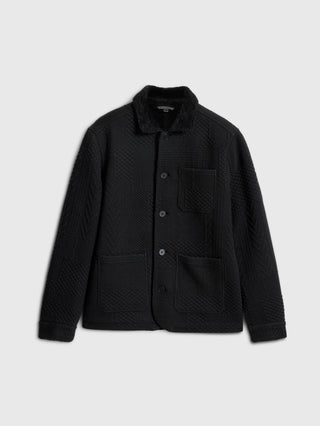 John Varvatos Kenmare Sherpa Chore Jacket | Black