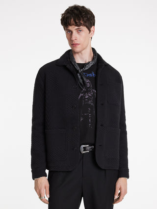 John Varvatos Kenmare Sherpa Chore Jacket | Black