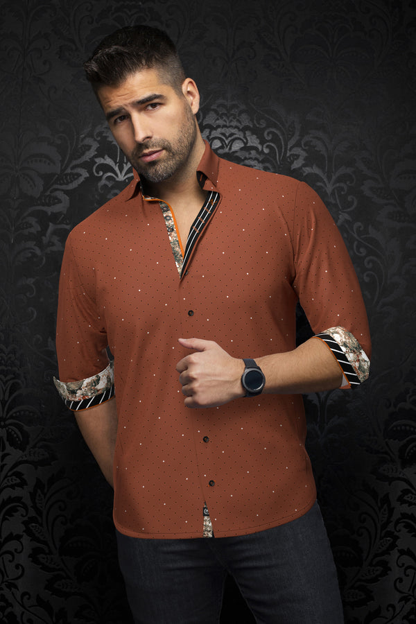 Chemise Au Noir | Lanzani, Rust