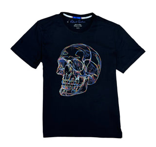 Robert Graham T-Shirt Glowing Skull | Black