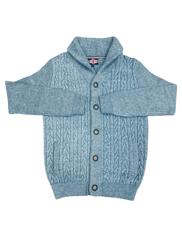 Soul of London Cardigan | Bleu clair