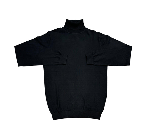 Soul of London Turtle Neck Sweater | Black