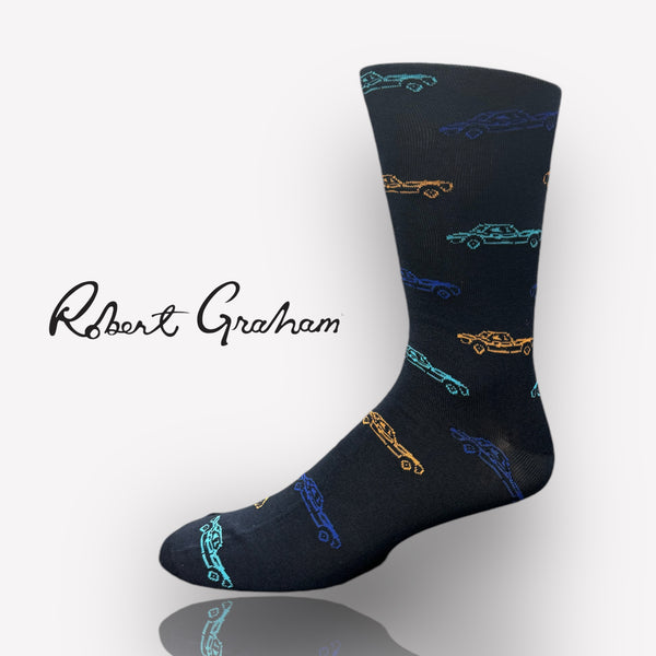 Chaussettes de voiture Robert Graham - Marine