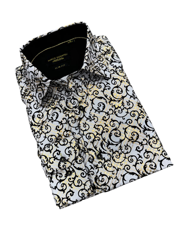 Marco Donateli Gold Label Shirt | White