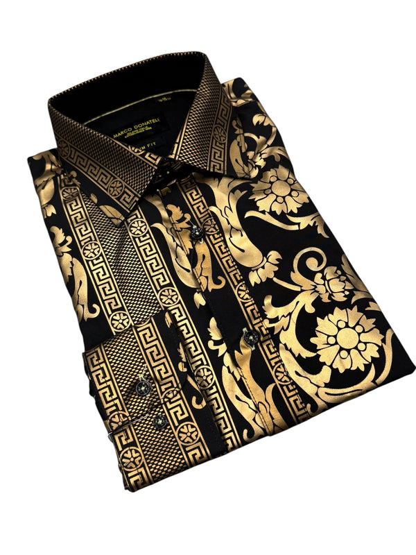 Marco Donateli Gold Label Shirt | Black