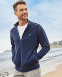 Tommy Bahama Tobago Bay Full-Zip Sweatshirt | Island Navy