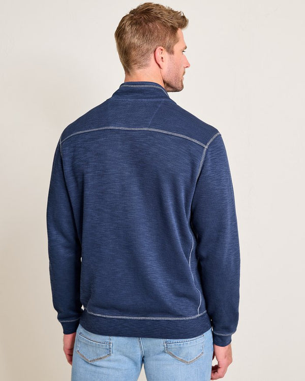 Tommy Bahama Tobago Bay Full-Zip Sweatshirt | Island Navy