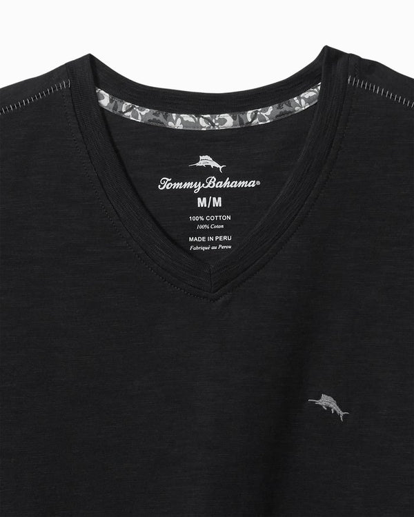 Tommy Bahama Bali Beach V-Neck T-Shirt | Black