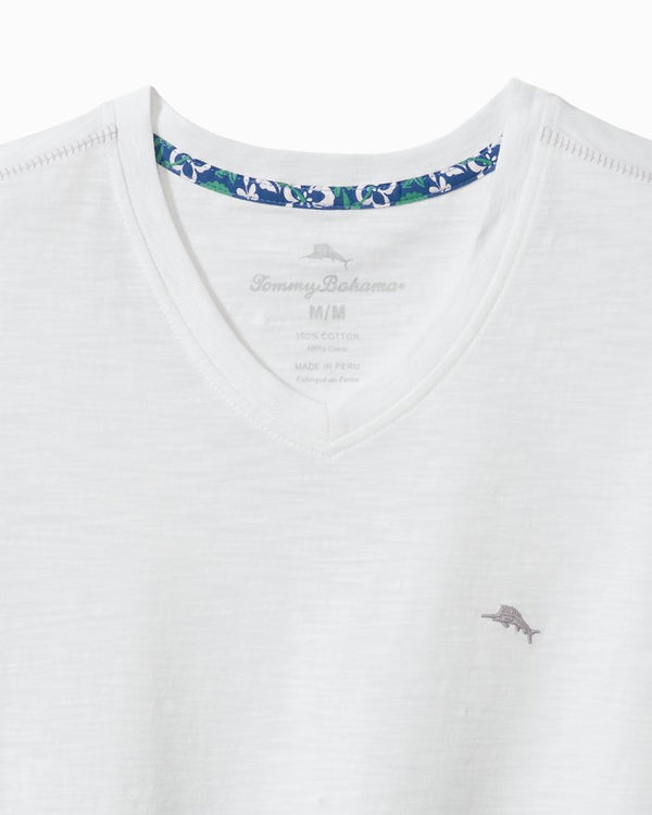 Tommy Bahama Bali Beach V-Neck T-Shirt | White