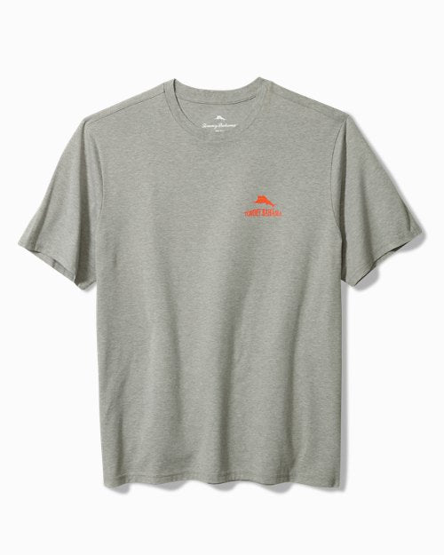 Tommy Bahama Plenty at Steak Graphic T-Shirt | Grey Heather