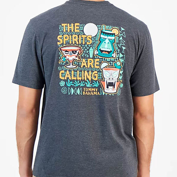 Tommy Bahama The Spirits Are Calling T-Shirt | Coal Heather