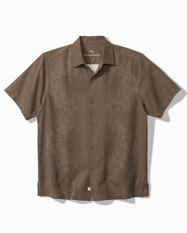 Tommy Bahama Bali Border Silk Camp Shirt | Auberage