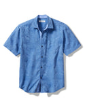 Tommy Bahama Coconut Point Keep It Frondly IslandZone® Camp Shirt | Bright Colbalt