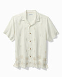 Tommy Bahama Pina Palms Embroidered Silk Camp Shirt | Continental