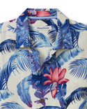 Tommy Bahama Orchid Botanic Short Sleeve Shirt | Royal Indigo