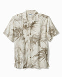 Tommy Bahama Flora Oasis IslandZone® Chemise de camp | Kaki pur