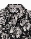 Tommy Bahama Hibiscus Hideaway Silk Camp Shirt | Black