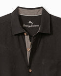 Tommy Bahama Call Me Old Fashioned Silk Camp Shirt | Black