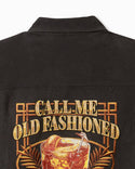 Tommy Bahama Call Me Old Fashioned Silk Camp Shirt | Black