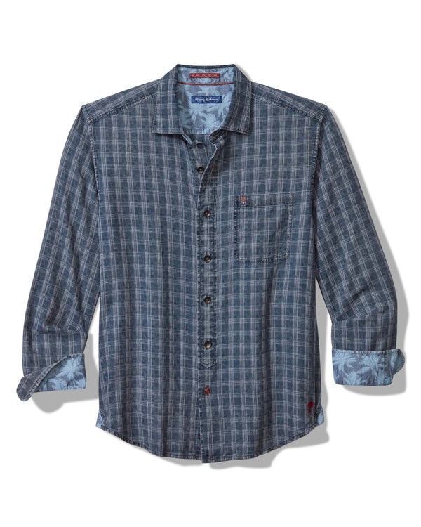 Tommy Bahama Lopez Island Check - Island Navy