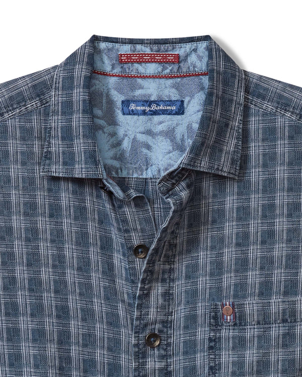 Tommy Bahama Lopez Island Check - Island Navy