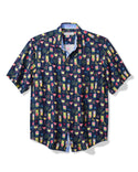 Tommy Bahama Electric Cocktail Shirt | Horizon Blue