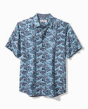 Tommy Bahama  Coconut Point Capuchin Vines IslandZone® Camp Shirt | Pool Tile