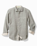 Tommy Bahama Paradise Breezer Linen Long-Sleeve Shirt | Tea Leaf