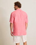 Tommy Bahama Paradise Breezer Linen Short-Sleeve Shirt | Paradise Pink