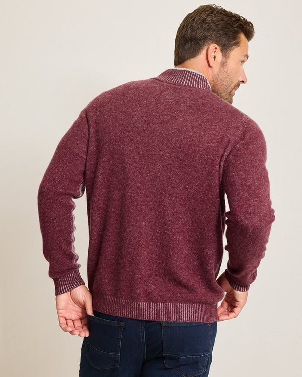 Tommy Bahama Soft Sands - Pull à col roulé en cachemire | Burgandy