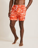 Tommy Bahama Naples Ocean Escape 6-Inch Swim Trunks | Orange Candy