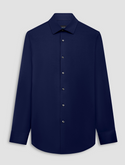 Bugatchi Ooohcotton Shirt James, Navy - Caswell's Fine Menswear