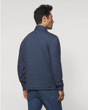 Johnnie-O Hartford Heathered Pullover, Twilight - Caswell's Fine Menswear